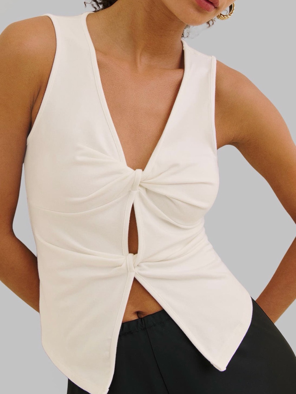 Reformation Tefi Knit Tank Top